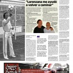 Carlos Lorenzana con Julio Iglesias y su recuperación física